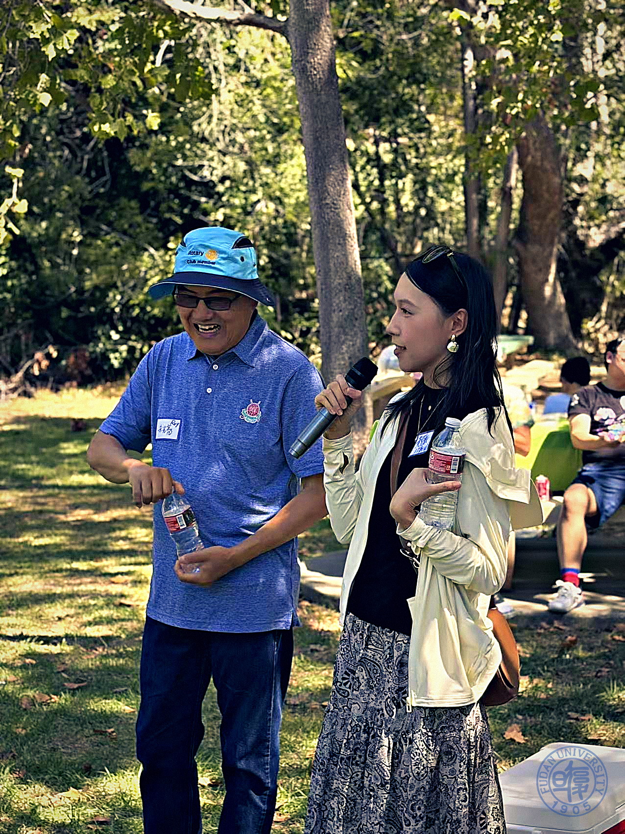 大洛杉矶复旦校友秋季聚会现场